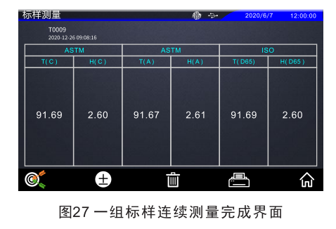 霧度計ASTM模式下的標(biāo)樣連續(xù)測量怎么做